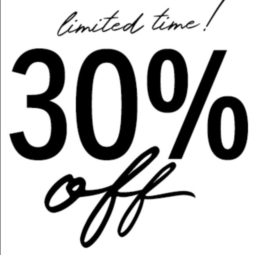 30% OFF ALL CLOSET!! ✨🤩